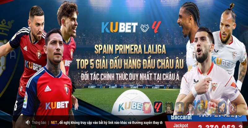 3 sảnh nổi bật và hot nhất trên thể thao KUBET77